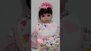 Boneca Realista Bebê 43 Centímetros - M4LLTF2D3