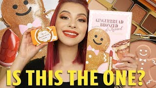 Too Faced Gingerbread Bronzed & Kissed Set + Hot Buttered Rum Palette | Review