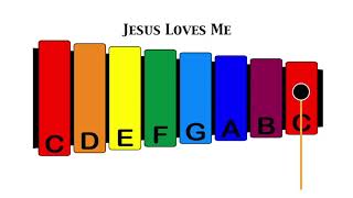 Play Jesus Loves Me on a xylophone   Anybody Can Play