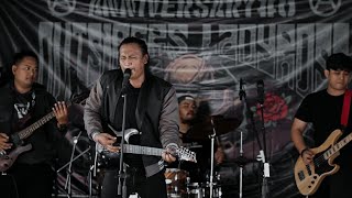 Aniversary OutsidersLadyrose Indramayu|Bento Live perform Aron Key Dan Kawan