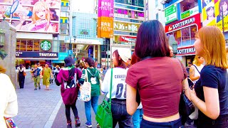 Osaka walk 🐶🍻 Diving in the city of Dotonbori ♪ 💖 4K ASMR non-stop 1 hour 05 minutes