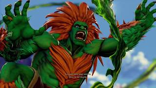 Street Fighter V Arcade Edition - Probando a Blanka