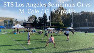 STS Los Angeles Semifinals G1 vs M. Cole / G. Klapwijk 5/4/24