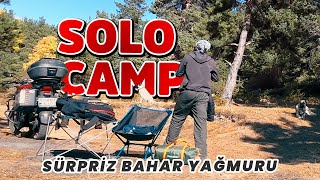 ORMAN İÇİNDEKİ GÖLDE YALNIZ KAMP YAPTIM - EŞSİZ GÖL MANZARASI