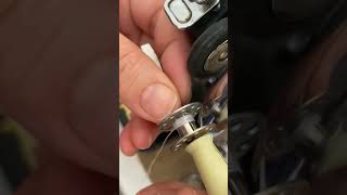 how to front loading bobbin seding machine #shorts #fyp #explore