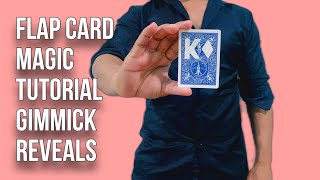 Flap Card Magic Tutorial Gimmick Reveals #mr_yut_magic #Page MR YUT MAGIC