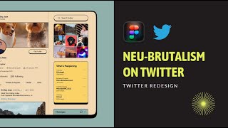 Twitter Profile Page Redesign in Figma