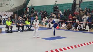 Harmony wins first place in Poomsae at the State Championships qualifiers 2024