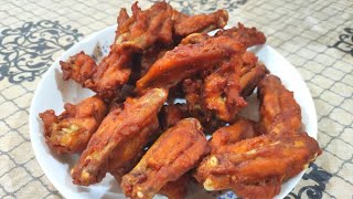 Crispy Chicken Wings Fry | How To Make Chicken Wings Fry Recipe | Khana Aur Sajana With Attiqa