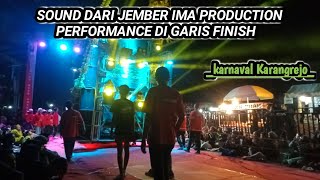 Ima production menuju garis finish dengan tatanan prindafan || karnaval Karangrejo _ Lumajang •