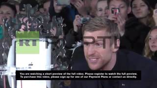 Germany: World Cup winners attend "Die Mannschaft" premiere