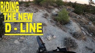 RIDING THE NEW D   LINE ENDURO TRAIL