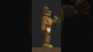 WITHERED FREDBEAR #melonplaygrond #fnaf