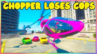 ESCAPING COPS IN A HELICOPTER IN GTA 5 RP |MzanziRP