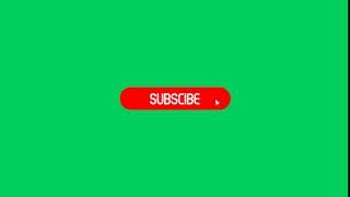 Green Background Animated subscribe button...