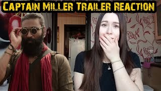 Foreigner React To CAPTAIN MILLER Trailer | Dhanush | Shivarajkumar, Sundeep Kishan | Arun