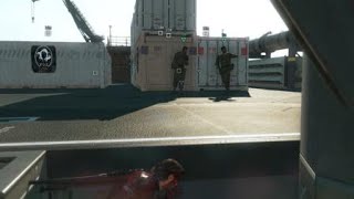 [MGSV:TPP] Mother Base staff conversation: Area under construction