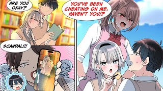 [Manga Dub] The pretty girl at school wasn't feeling well, so I lent her my shoulder, but then...