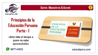 01. Principios de la Educación Peruana