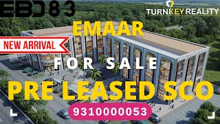 EMAAR New EBD83 SCO Plots In Sector 83 Gurugram | SCO Plots | SCO Plots In  Gurugram