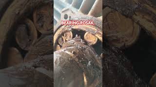 MOTOR BESAR BEARING HANCUR