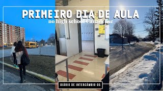 Diário de intercâmbio 05 | Meu primeiro dia de aula no High School