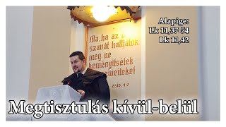 Megtisztulás kívül-belül