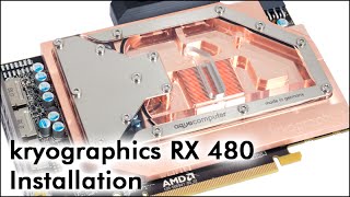 kryographics RX 480 Installation