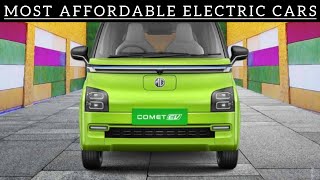 Most Affordable Electric Cars On Sale In India ! Car Guruji