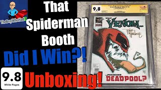 Did I Win A GP?! ThatSpiderManBooth Mystery Box Unboxing With Geeky GMT!