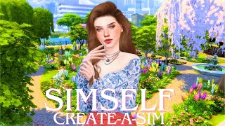 I Made Myself In The Sims 4 | Simself Speed Create-A-Sim