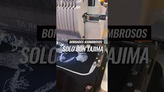 Logra bordados asombrosos con las mejores bordadoras del mundo! Tajima 😎#casadiaz #bordado #tajima