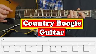 Boogie Woogie Guitar Lesson I Tabs