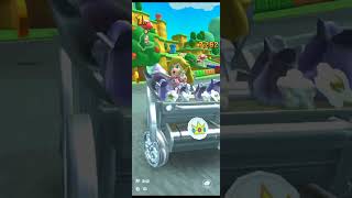 Mario Kart Tour - Bowser Jr. Cup (GBA Peach Circuit) Princess Peach Jumps in the SILVER FLOWER KART!