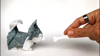 Origami Husky by Sébastien Limet