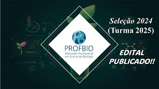 PROFBIO - EDITAL 2025