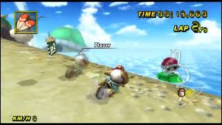 Wave Kart Wii - 200cc (Feather) - Koopa Cape - 36:524