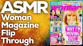 ASMR Woman magazine flip through, StevenAntonyASMR