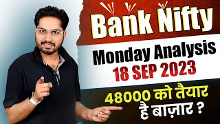 Bank nifty analysis for Tomorrow | 18 Sep | Monday Market Prediction | Chhota Trader Banknifty