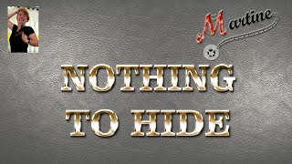 NOTHING TO HIDE - LINE DANCE (Demo & Teach Fr)