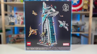 LEGO Marvel 76269 Avengers Tower Speed Build