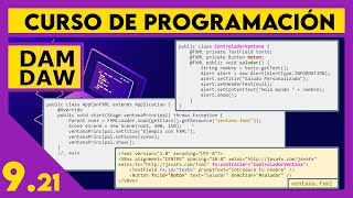 JAVA FX: HolaMundo ☕ DAM - DAW