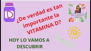 26. 💊 ¿DE VERDAD ES TAN IMPORTANTE LA VITAMINA D?