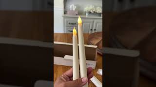 LampLust Flickering Flameless Candles Taper Candles Battery Operated Review