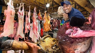 Explore Morning Meat Market in Karachi | The Largest Fresh Meat wholesale Market in Pakistan