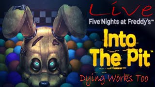 Five Nights at Freddys: Into The Pit (actually scary fnaf)