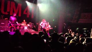 Sum 41 - We're All To Blame - live at The Regency Ballroom SF 1/12/13