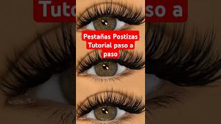 Pestañas Postizas Tutorial Paso a Paso #pestañaspasoapaso #maquillaje#makeuptutorial #makeuplover