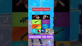 Choose your Fortnite Loadout Combo? Funny Fortnite TikTok #shorts #fortnite #fortniteskins #tiktok