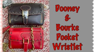 Dooney & Bourke Florentine Pocket Wristlet Unboxing and Review